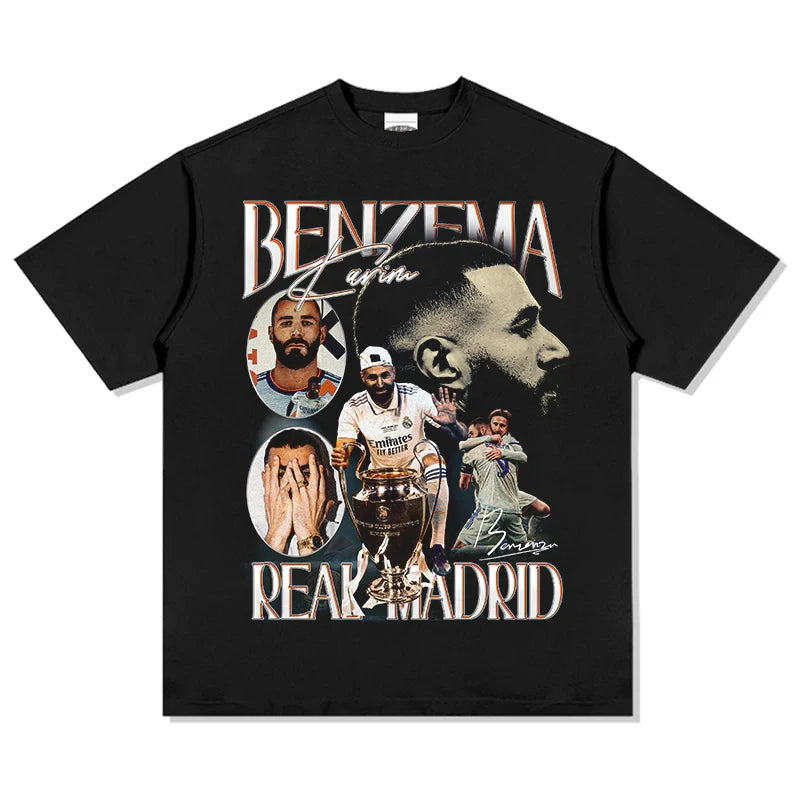 Karim Benzema Real Madrid Commemorative T-Shirt