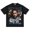 Neymar Jr Portrait Graphic T-Shirt