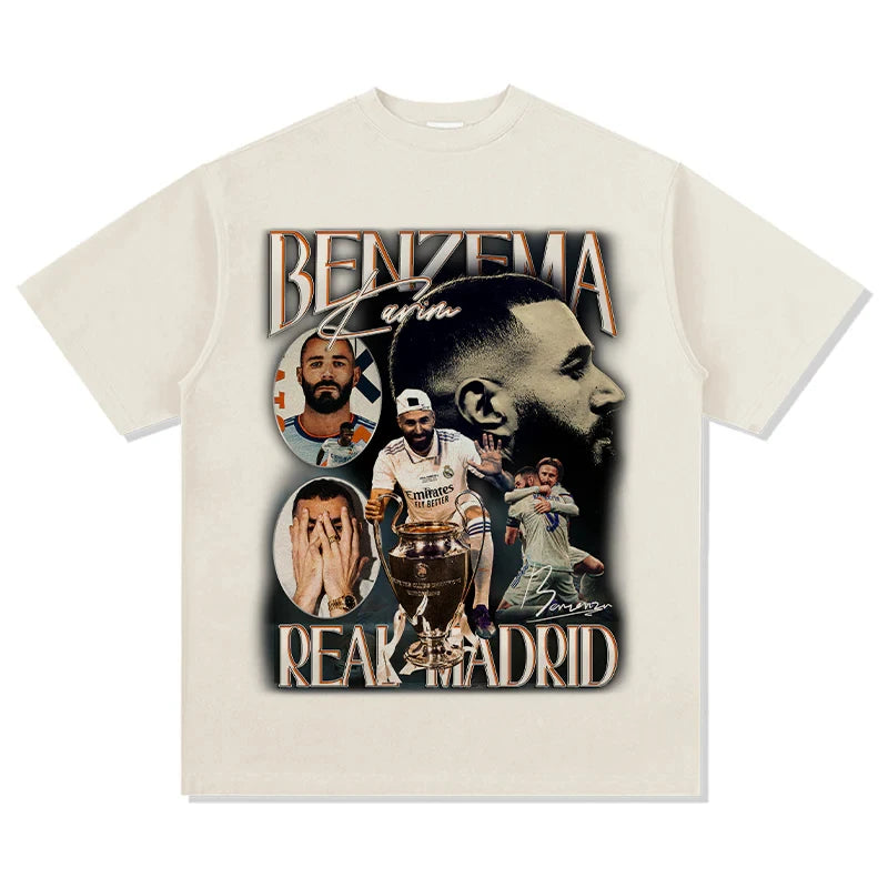 Karim Benzema Real Madrid Commemorative T-Shirt