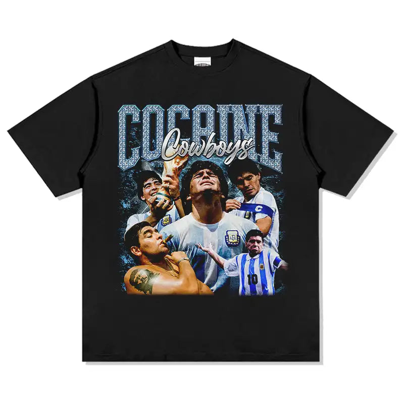 Diego Maradona Argentina 1986 Commemorative T-Shirt
