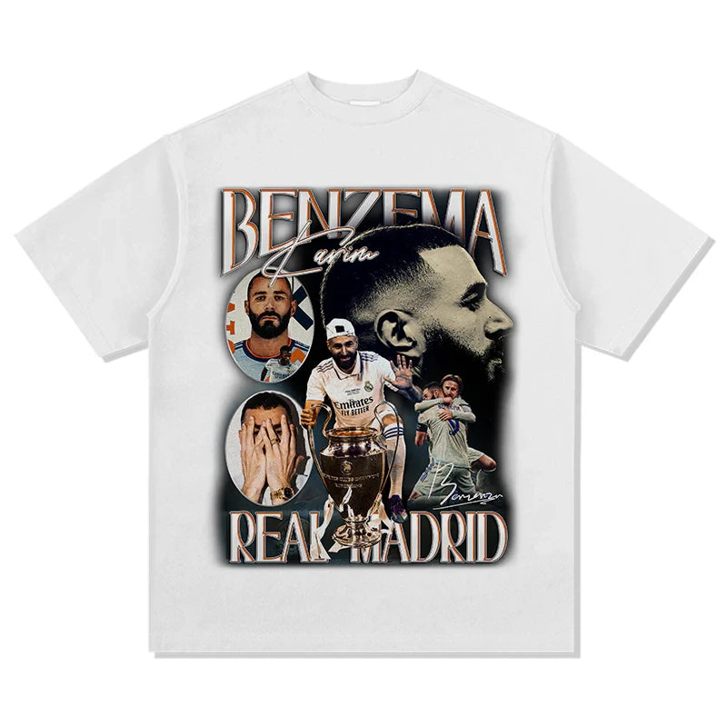 Karim Benzema Real Madrid Commemorative T-Shirt